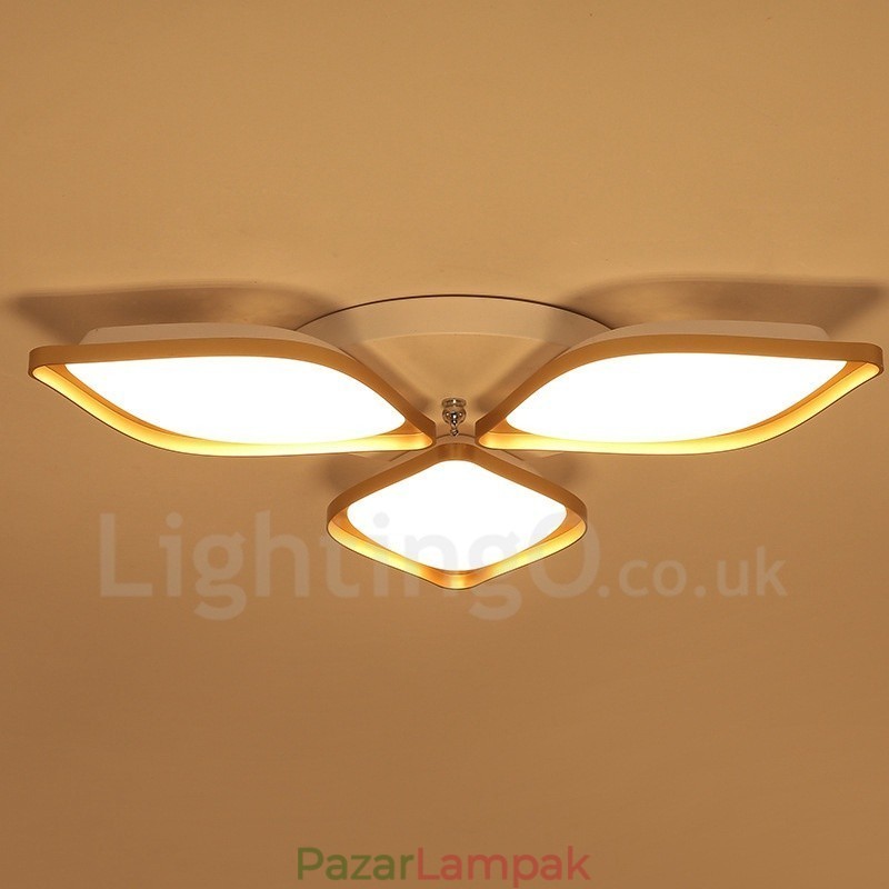 3 Light Modern, modern, integrált fém süllyesztett lámpa