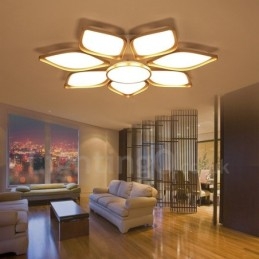 8 Light Modern, modern, integrált fém süllyesztett lámpa