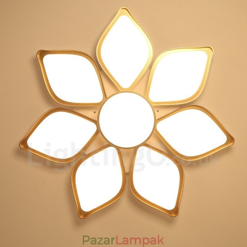 8 Light Modern, modern, integrált fém süllyesztett lámpa