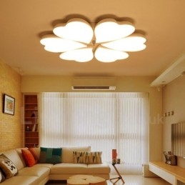 6 Light Modern kortárs integrált fém süllyesztett lámpa
