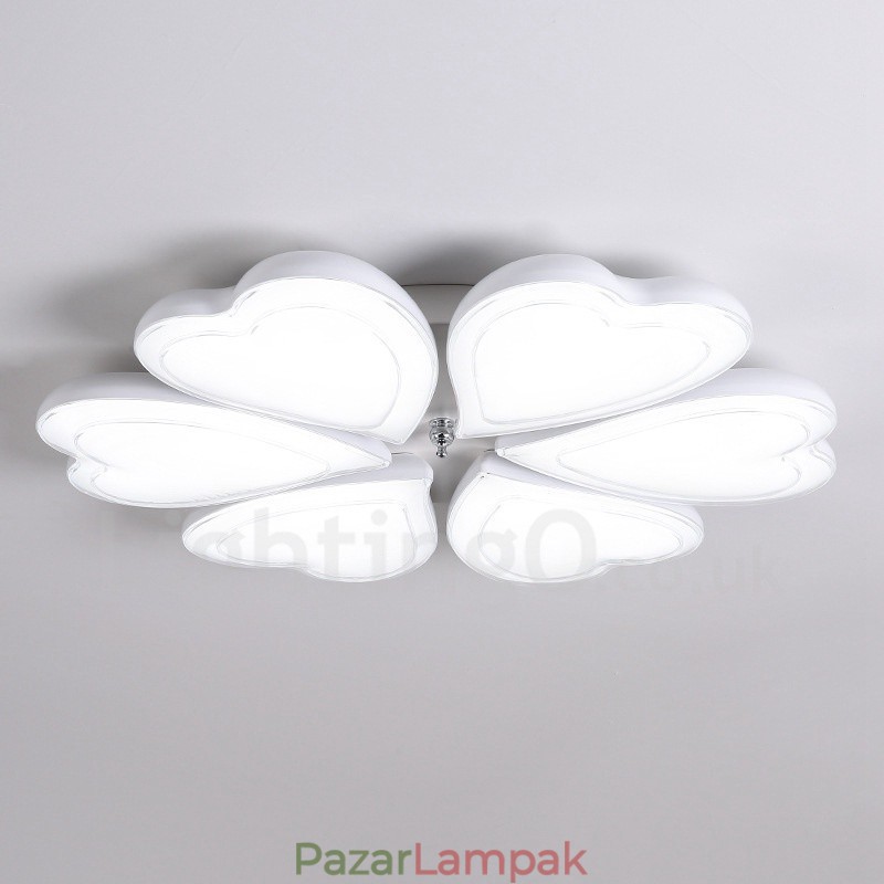 6 Light Modern kortárs integrált fém süllyesztett lámpa