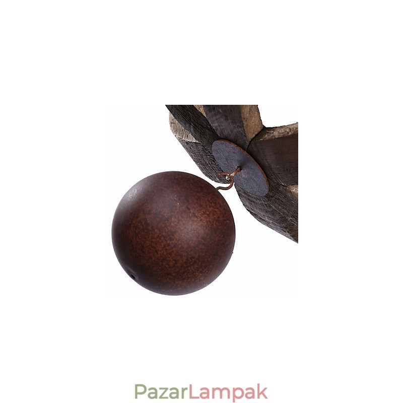 Vintage amercian rusztikus fa függesztett Winerel csillár lámpa nappali és lámpa