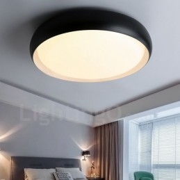 Modern, kortárs integrált fém süllyesztett lámpa