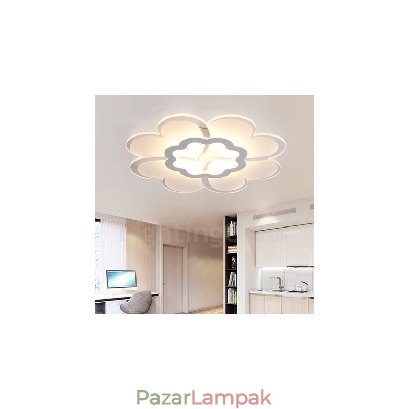 Modern, kortárs integrált fém süllyesztett lámpa