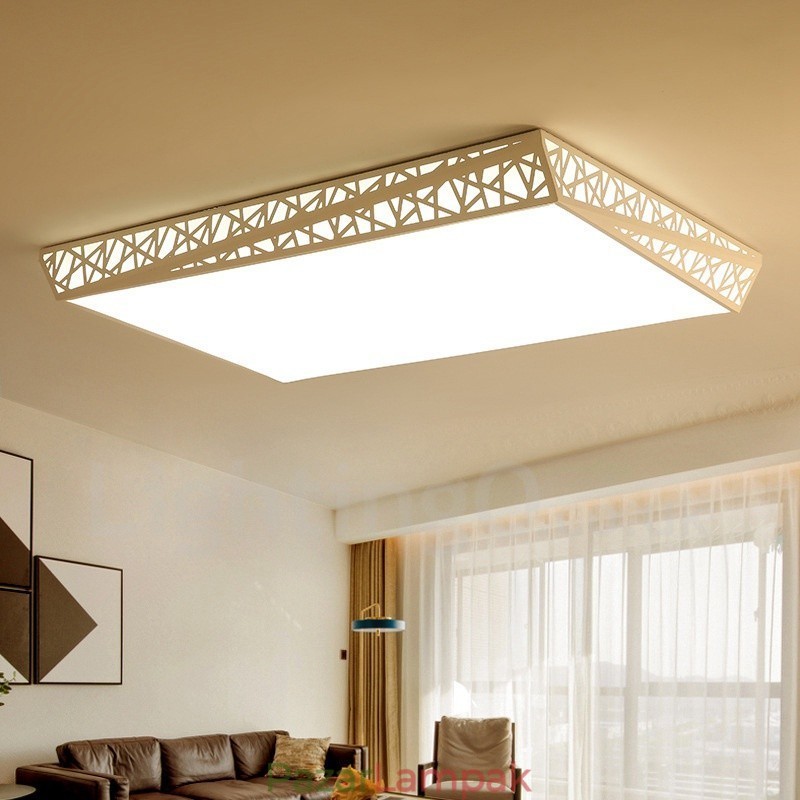 Modern, kortárs integrált fém süllyesztett lámpa