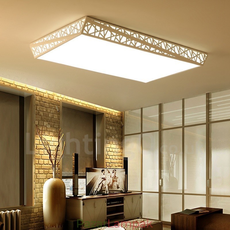 Modern, kortárs integrált fém süllyesztett lámpa