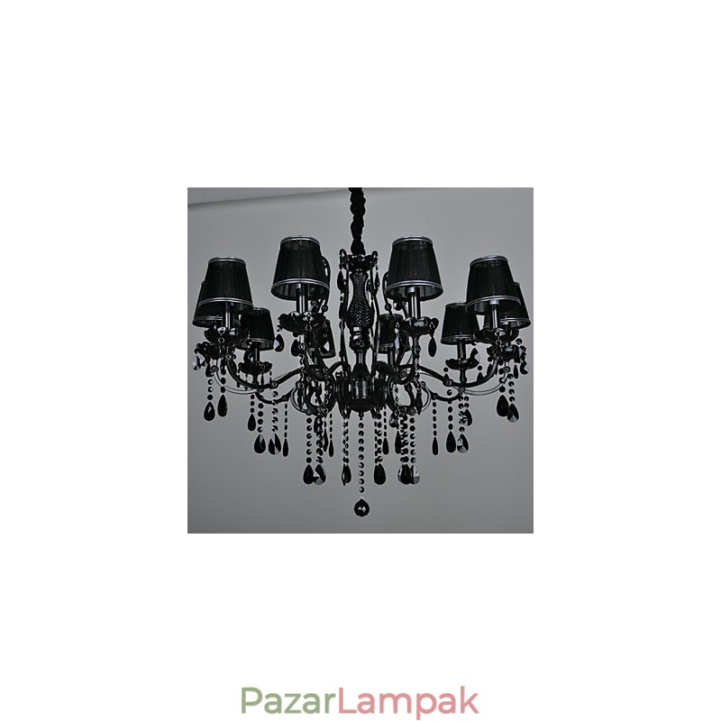 Csillár Crystal Modern Contemporary Crystal 10 Light Metal