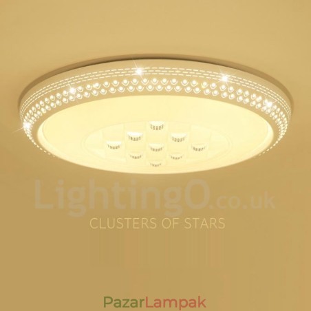 Modern, kortárs integrált süllyesztett lámpa