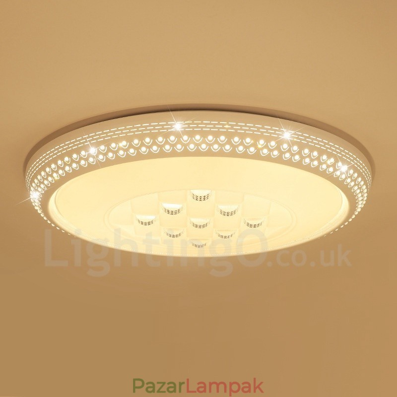 Modern, kortárs integrált süllyesztett lámpa