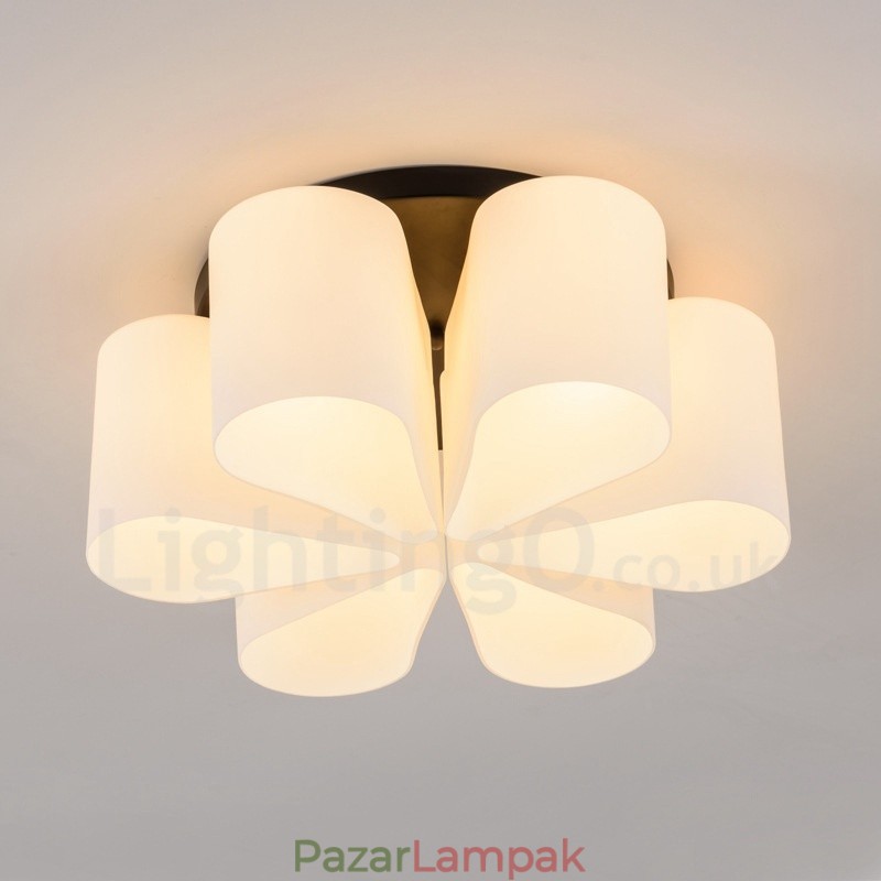 6 Light Rusztikus Lodge integrált süllyesztett lámpa