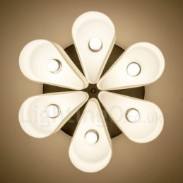 6 Light Rusztikus Lodge integrált süllyesztett lámpa