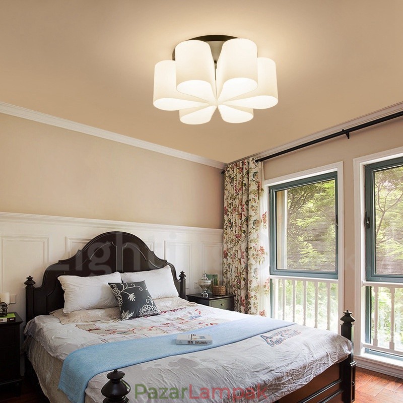 6 Light Rusztikus Lodge integrált süllyesztett lámpa