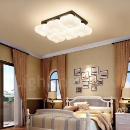 6 Light Rusztikus Lodge integrált süllyesztett lámpa