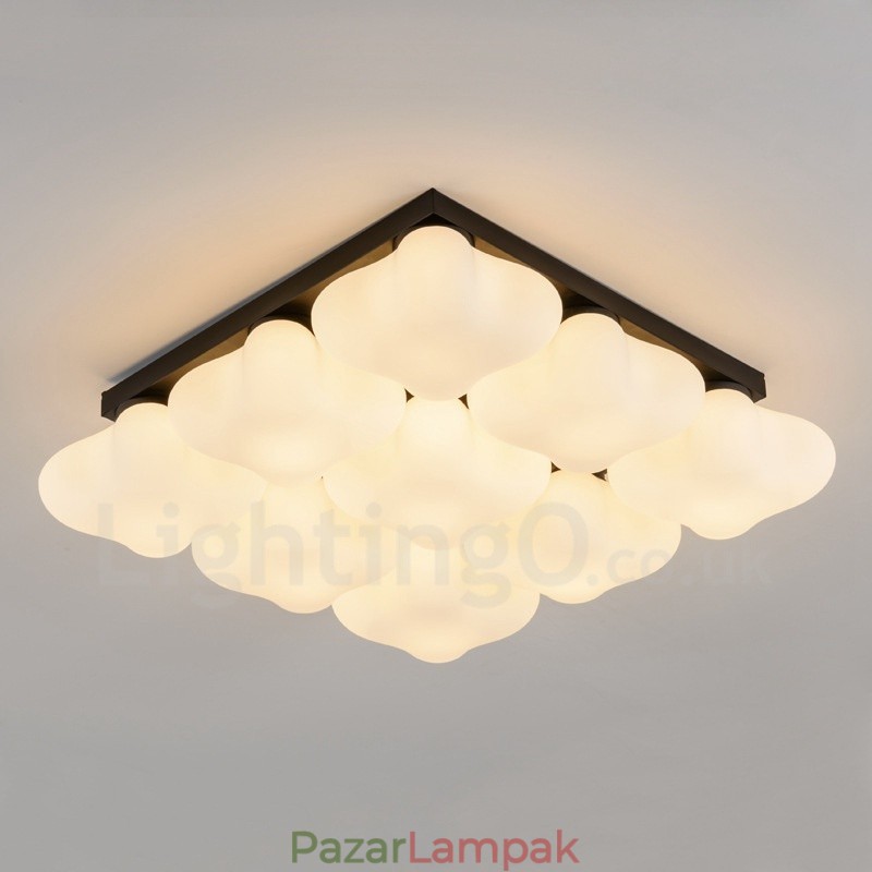 9 Light Rusztikus Lodge integrált süllyesztett lámpa