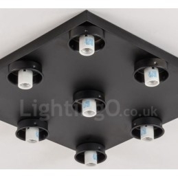 9 Light Rusztikus Lodge integrált süllyesztett lámpa