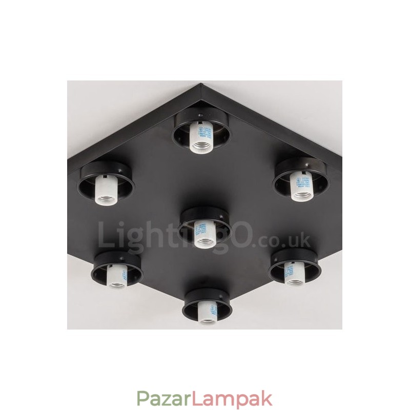 9 Light Rusztikus Lodge integrált süllyesztett lámpa