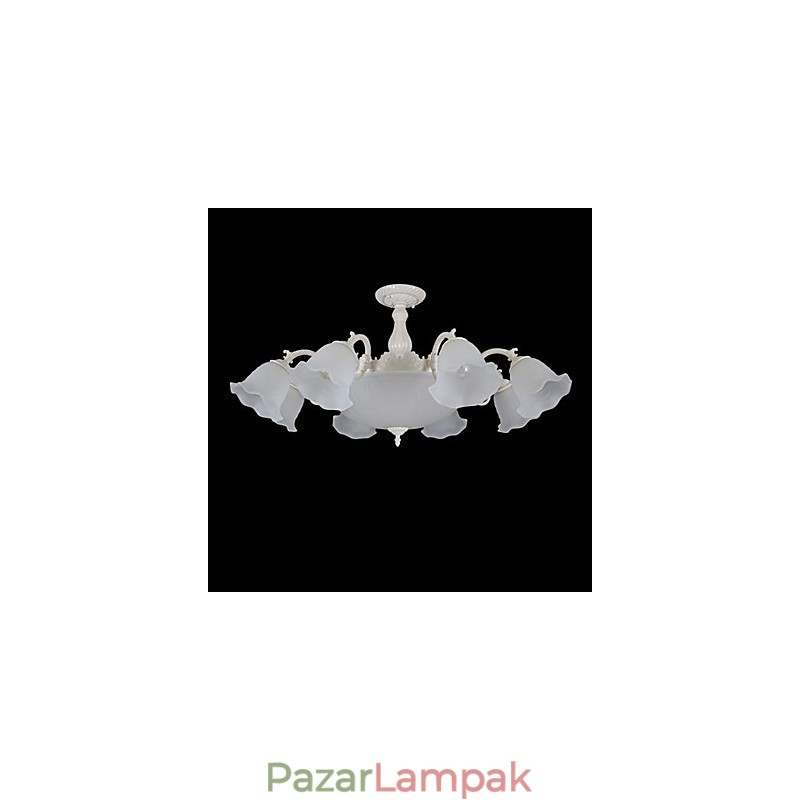 Flush Mount White European Retro Classic