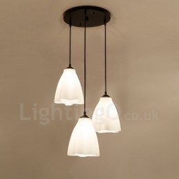 3 Light Hagyományos klasszikus beépített fém függőlámpa