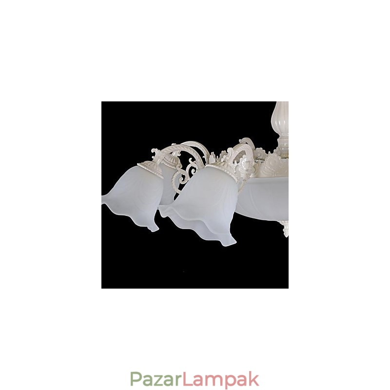 Flush Mount White European Retro Classic