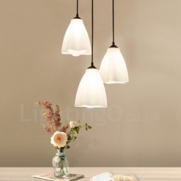 3 Light Hagyományos klasszikus beépített fém függőlámpa