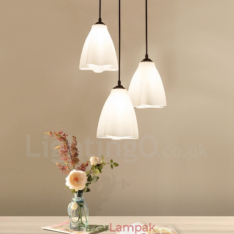 3 Light Hagyományos klasszikus beépített fém függőlámpa