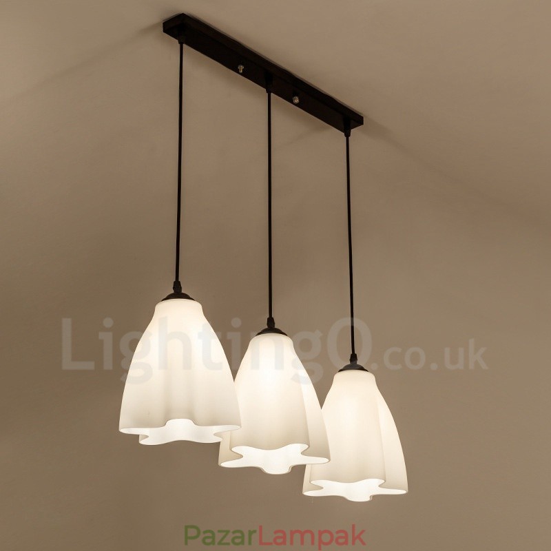 3 Light Hagyományos klasszikus beépített fém függőlámpa