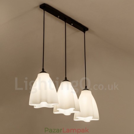 3 Light Hagyományos klasszikus beépített fém függőlámpa