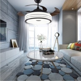 Modern, kortárs láthatatlan mennyezeti ventilátorok