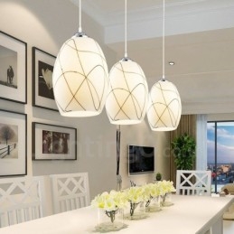 3 Light Modern, modern, integrált fém függőlámpa