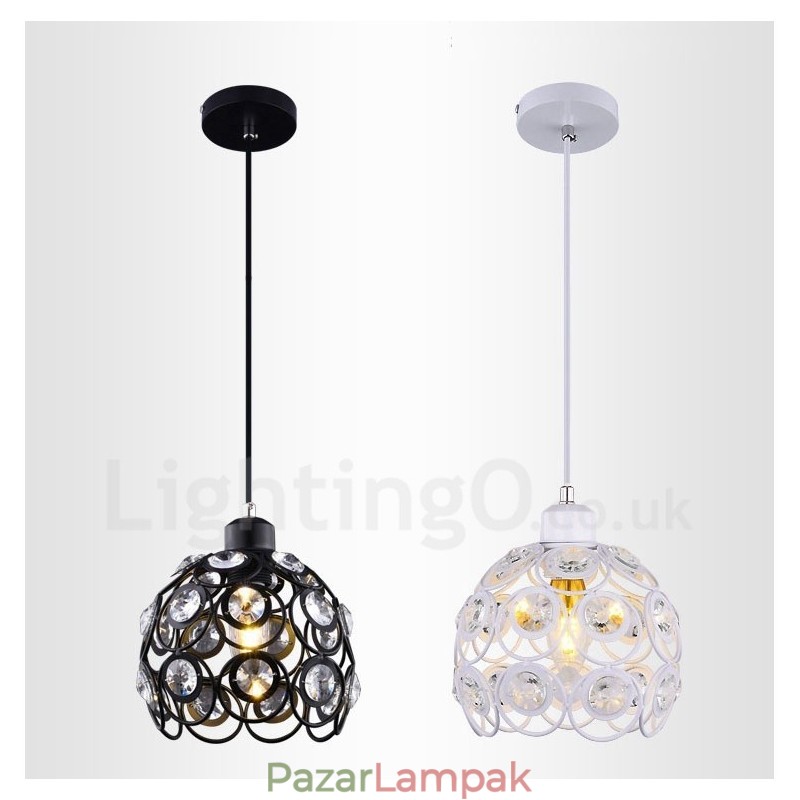1 Light Rusztikus Lodge integrált függőlámpa
