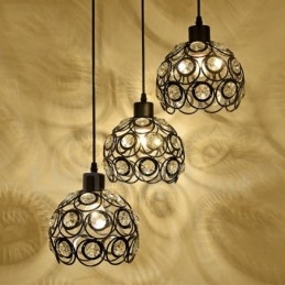 3 Light Rusztikus Lodge integrált függőlámpa