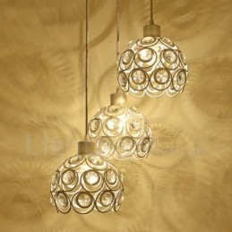 3 Light Rusztikus Lodge integrált függőlámpa