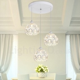 3 Light Rusztikus Lodge integrált függőlámpa