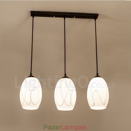 3 Light Rusztikus Lodge integrált fém függőlámpa 3 Light Rusztikus Lodge integrált fém függőlámpa