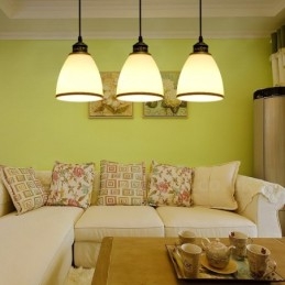 3 Light Rusztikus Lodge integrált fém függőlámpa