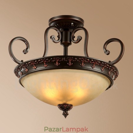 Single Light rusztikus Lodge integrált fém süllyesztett lámpa Single Light rusztikus Lodge integrált fém süllyesztett lámpa