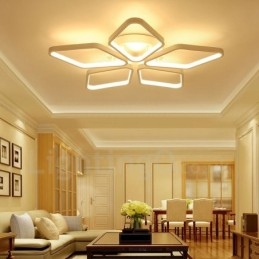 5 Light Modern, modern, integrált fém süllyesztett lámpa