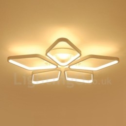5 Light Modern, modern, integrált fém süllyesztett lámpa