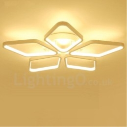 5 Light Modern, modern, integrált fém süllyesztett lámpa