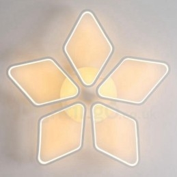 5 Light Modern, modern, integrált fém süllyesztett lámpa