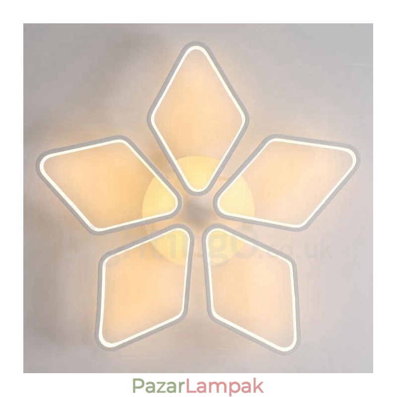 5 Light Modern, modern, integrált fém süllyesztett lámpa