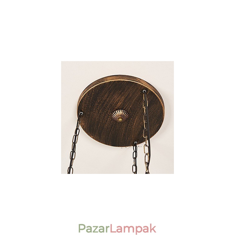 Rusztikus Lodge Vintage Retro mini stílusú fém függőlámpa