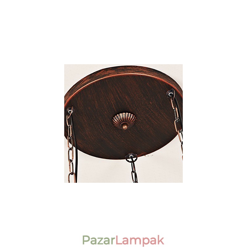 Rusztikus Lodge Vintage Retro mini stílusú fém függőlámpa