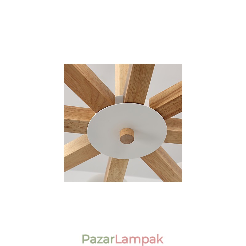8 lámpa csillár Modern, kortárs, hagyományos, klasszikus, vintage vidéki fa jellemző a fához