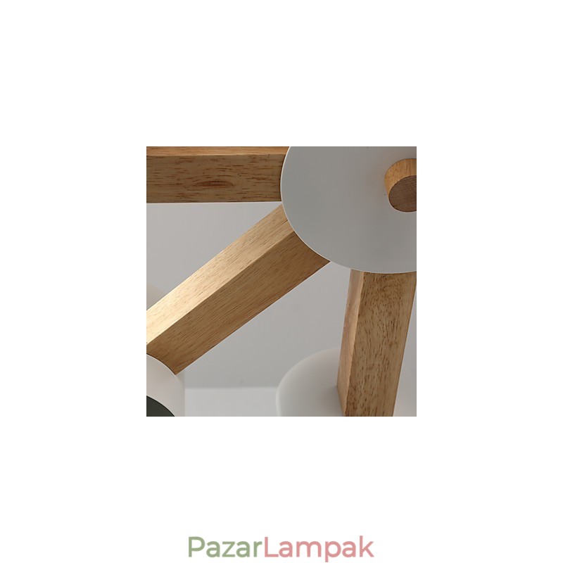 8 lámpa csillár Modern, kortárs, hagyományos, klasszikus, vintage vidéki fa jellemző a fához