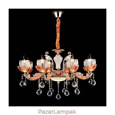 Modern, kortárs, hagyományos klasszikus cinkötvözet funkció a kristály mini stílusú fém függőlámpához Modern, kortárs, hagyományos klasszikus cinkötvözet funkció a kristály mini stílusú fém függőlámpához