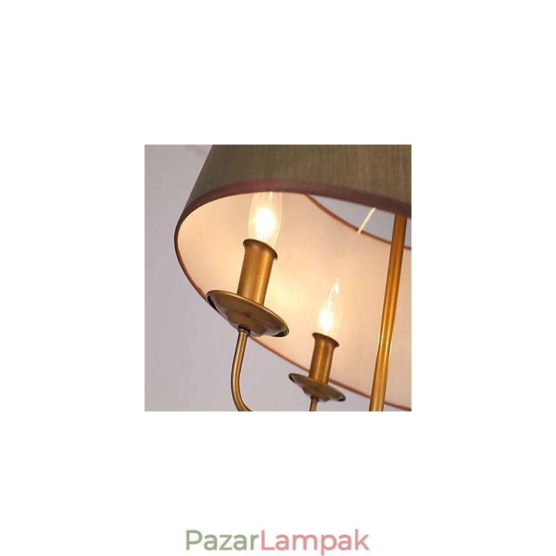 Rusztikus páholyfestési funkció tervezőknek Fém beltéri boltok 2 izzós csillár