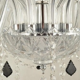 Modern kortárs egyebek a Crystal Glass csillárhoz