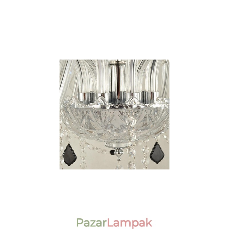 Modern kortárs egyebek a Crystal Glass csillárhoz