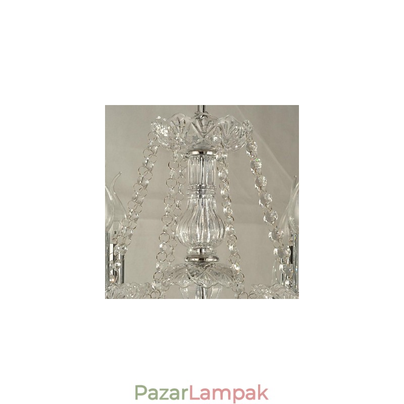 Modern kortárs egyebek a Crystal Glass csillárhoz